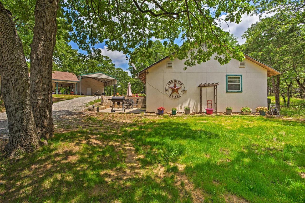 Lake Texoma Cabin - 1 Mi To Park And Boat Ramp! Willow Spring 外观 照片