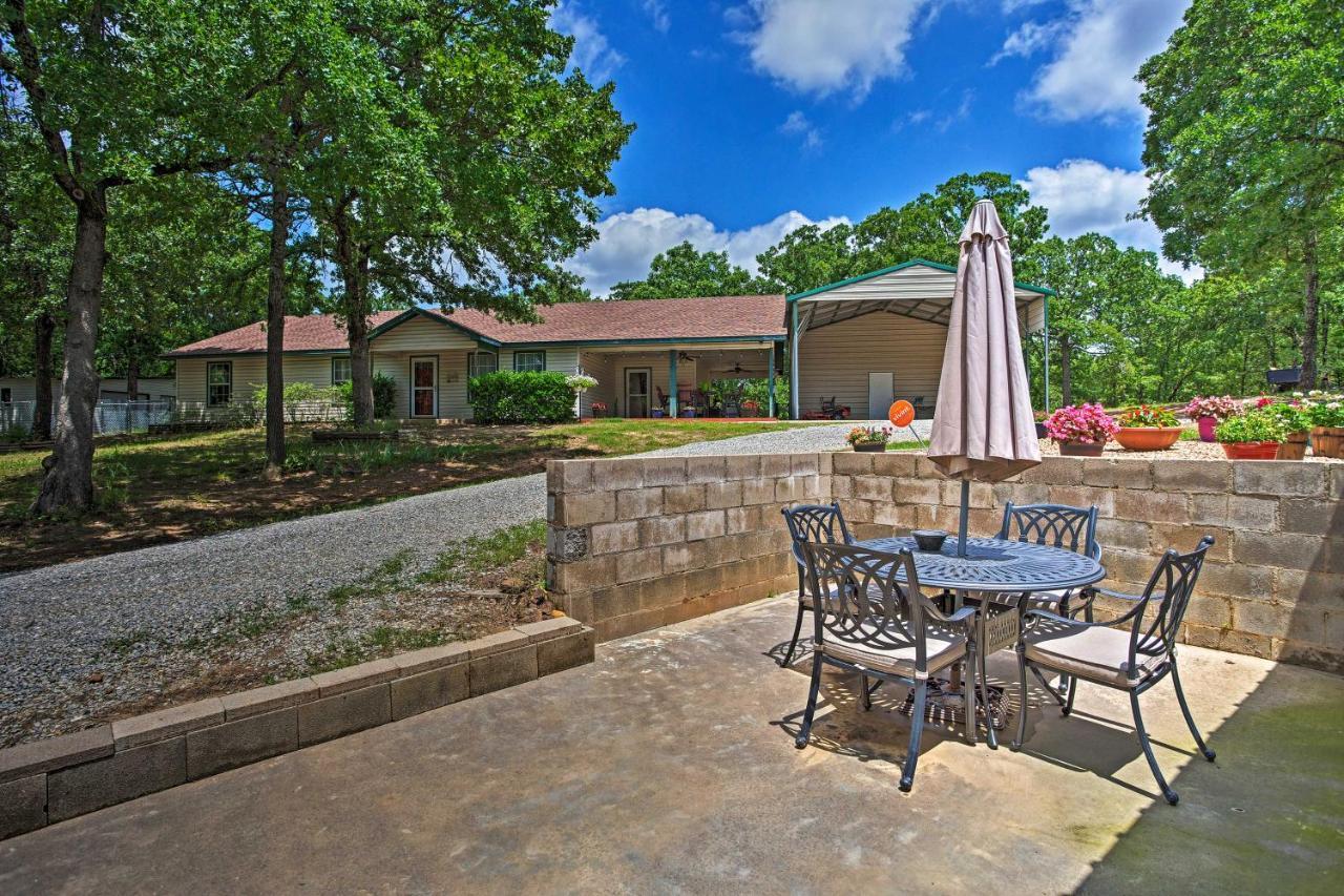 Lake Texoma Cabin - 1 Mi To Park And Boat Ramp! Willow Spring 外观 照片
